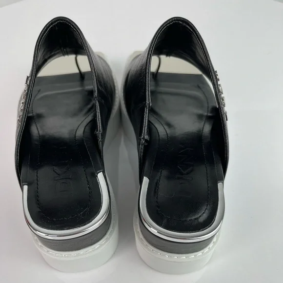 Dkny Platform Sandals 10M (50) - Picture 7 of 8
